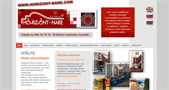 Desktop Screenshot of horizont-nare.com
